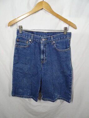Vintage Y2K Levi's Youth Boys Loose Straight Jean Shorts Size 14 Regular